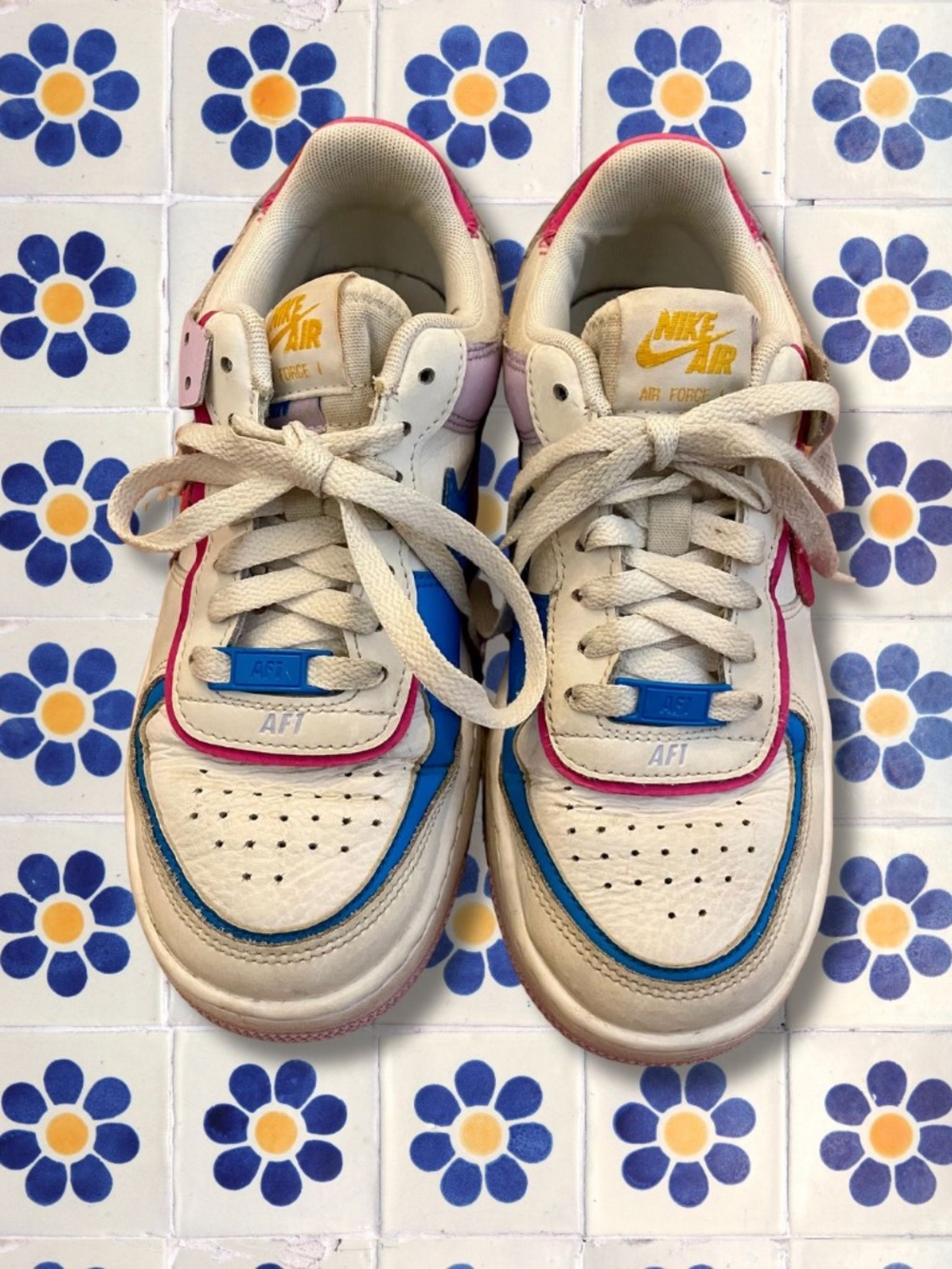Nike Air Force 1 Shadow '90s Multi-Color Women's Sneakers